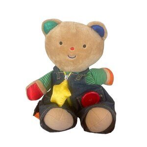 Melissa & Doug K's Kids Teddy Wear Plush Bear Educational Toddler Toy Learn To